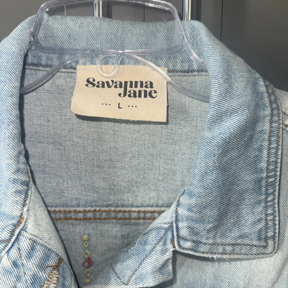 Savanna Jane Denim Jacket - Picture 3 of 6